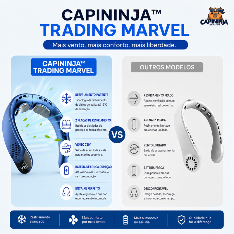 CapiNinja™ ネッククーラー Pro【SNS話題沸騰中】